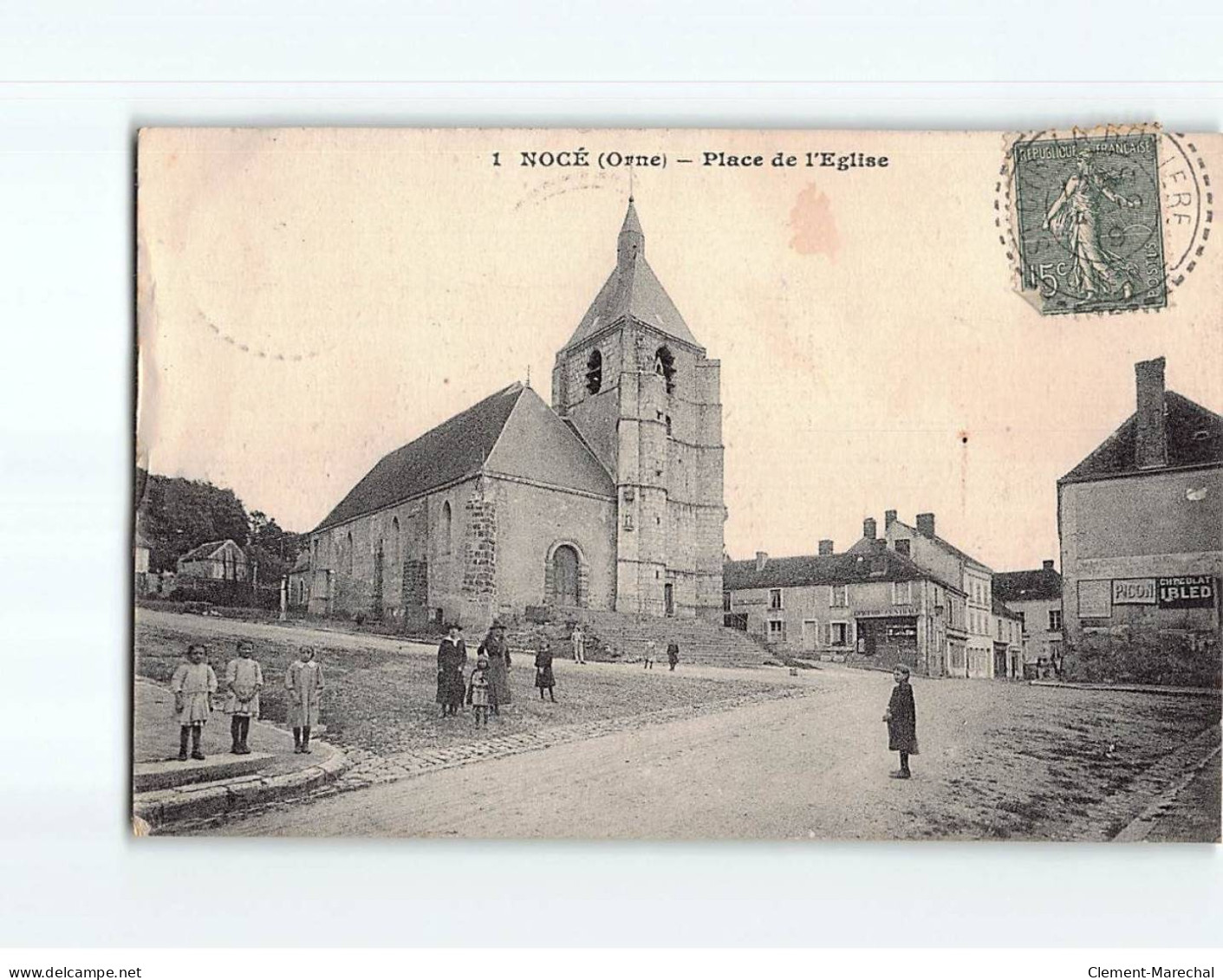 NOCE : Place De L'Eglise - état - Autres & Non Classés