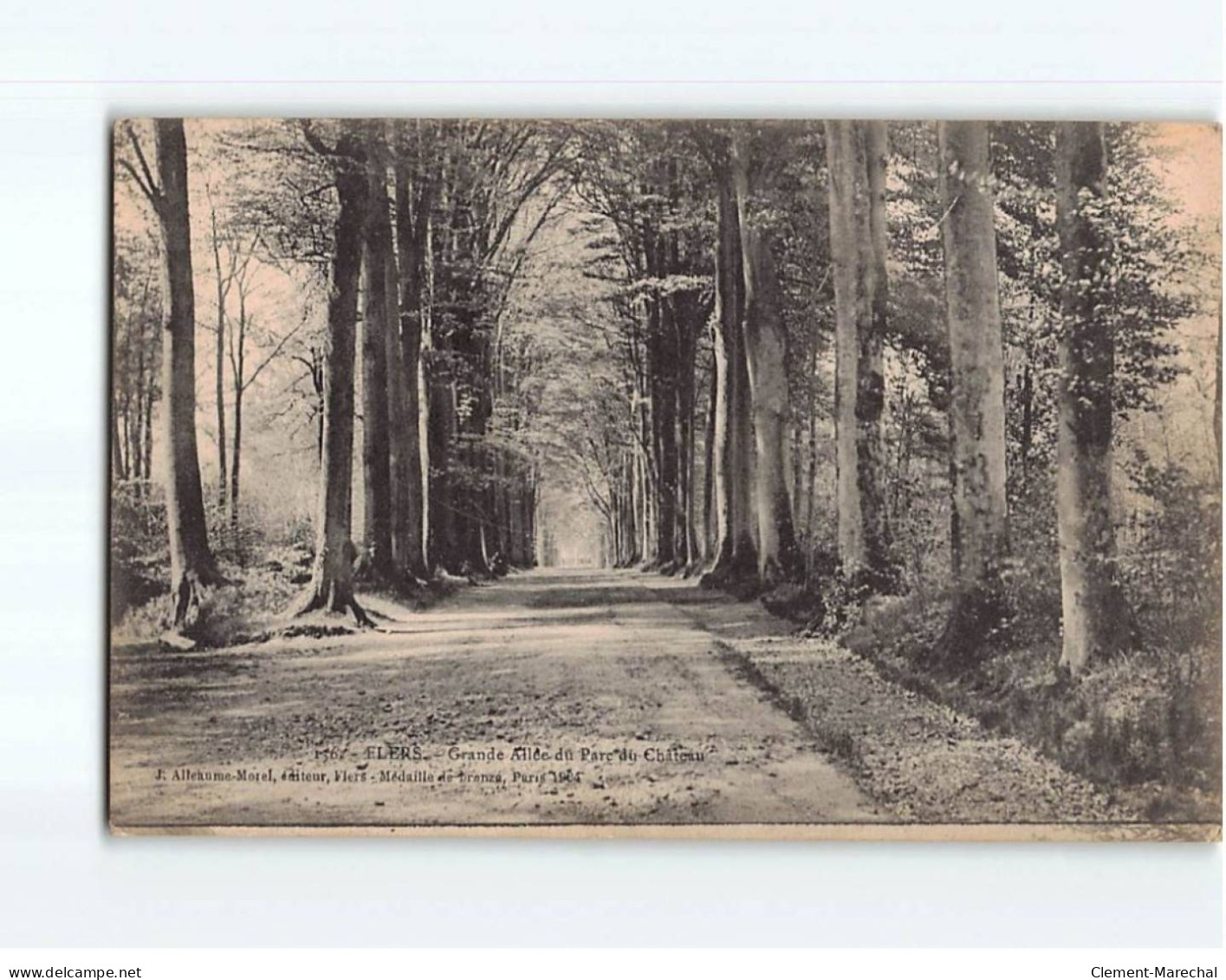 FLERS : Grande Allée Du Parc Du Château - état - Flers