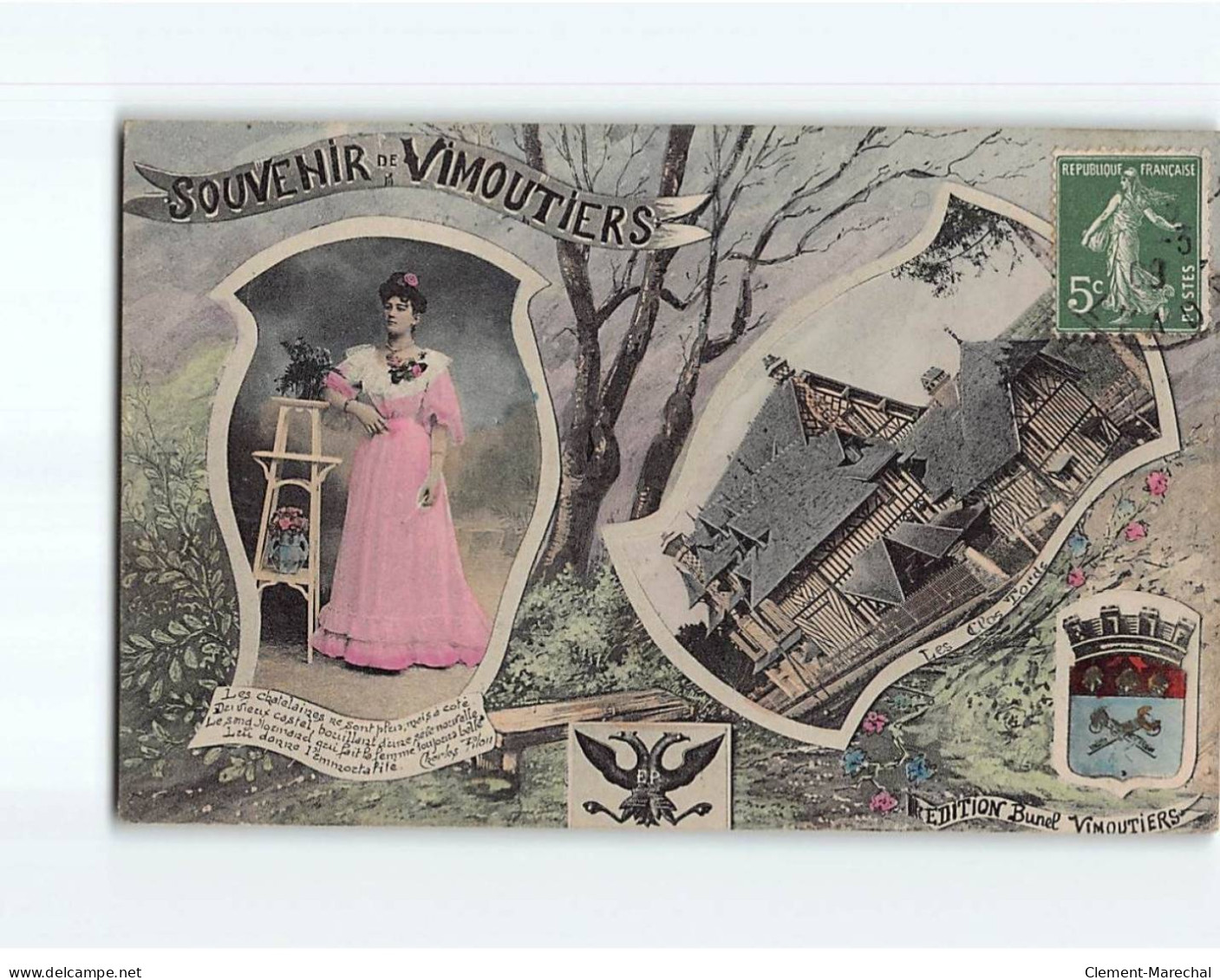 VIMOUTIERS : Carte Souvenir - Très Bon état - Vimoutiers