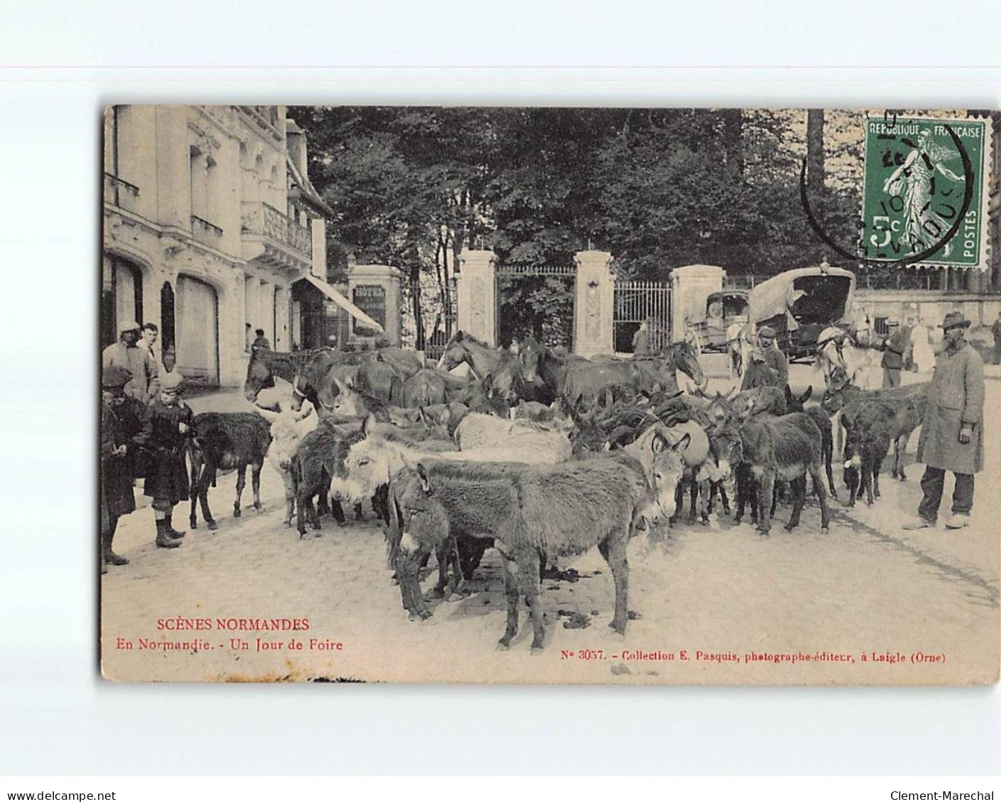 En Normandie, Un Jour De Foire - Très Bon état - Autres & Non Classés