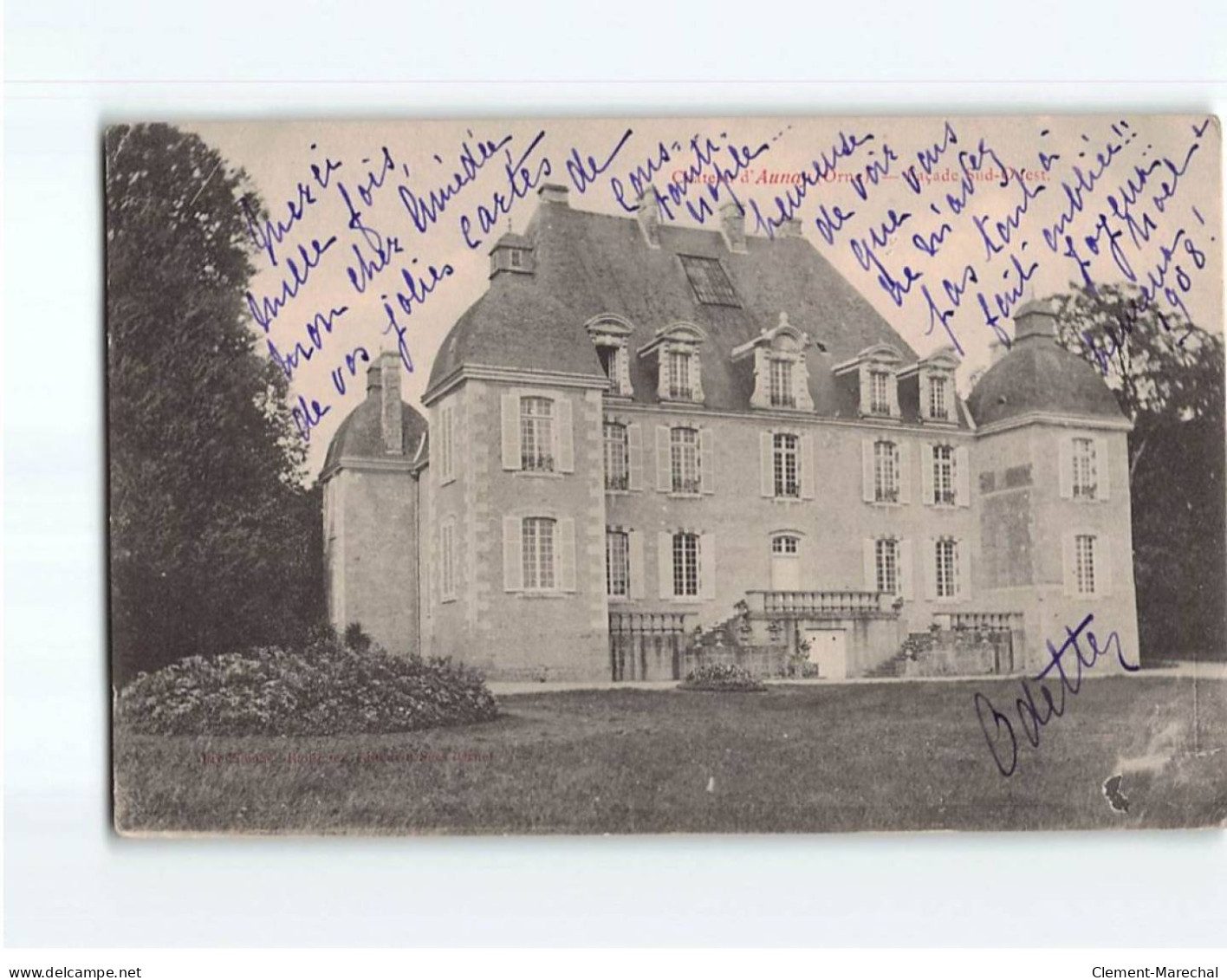 Château D'Aunay - état - Autres & Non Classés