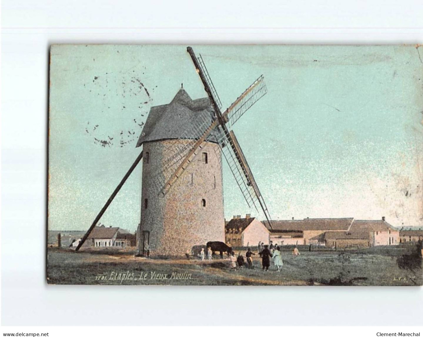 ETAPLES : Le Vieux Moulin - état - Etaples