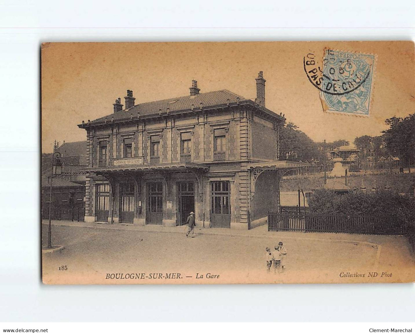 BOULOGNE SUR MER : La Gare - état - Boulogne Sur Mer