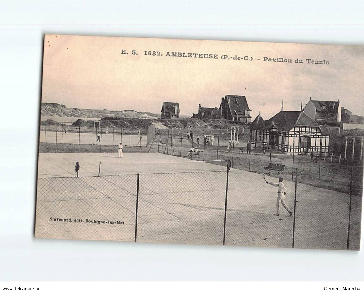 AMBLETEUSE : Pavillon Du Tennis - Très Bon état - Autres & Non Classés