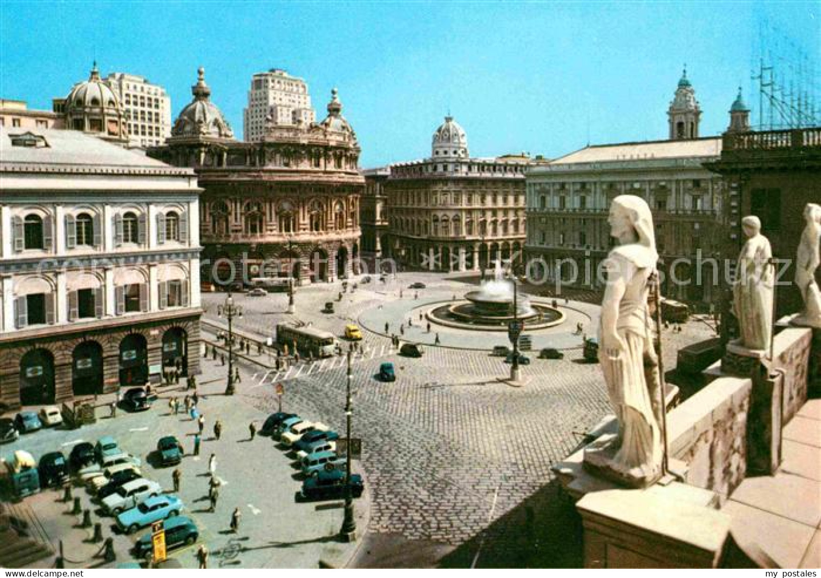 72735095 Genova Genua Liguria Piazza De Ferrari Fontana Genova - Autres & Non Classés