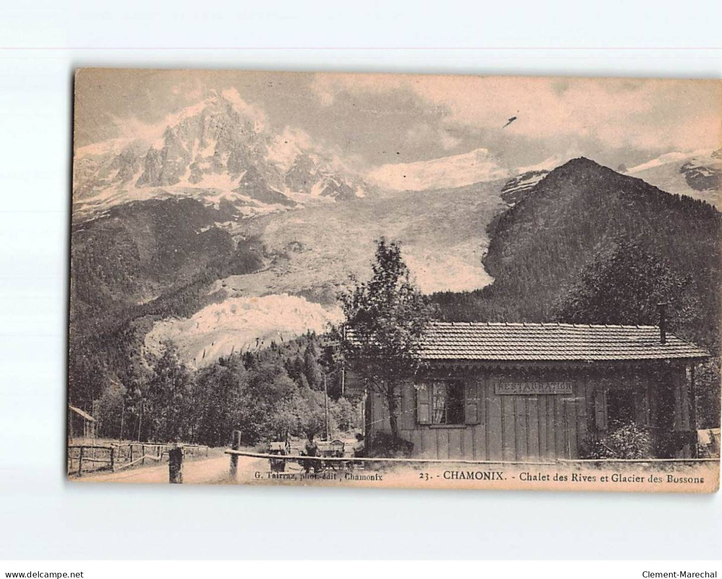 CHAMONIX : Chalet Des Rives Et Glacier Des Bossons - Très Bon état - Chamonix-Mont-Blanc