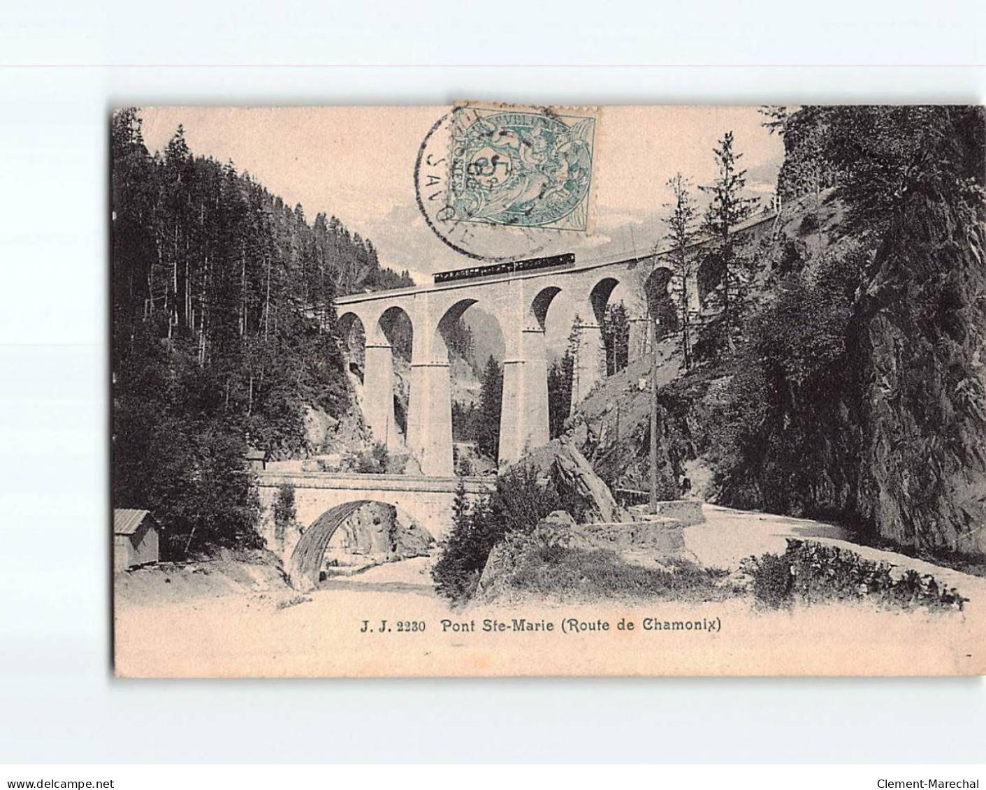Pont Sainte-Marie, Route De Chamonix - état - Other & Unclassified