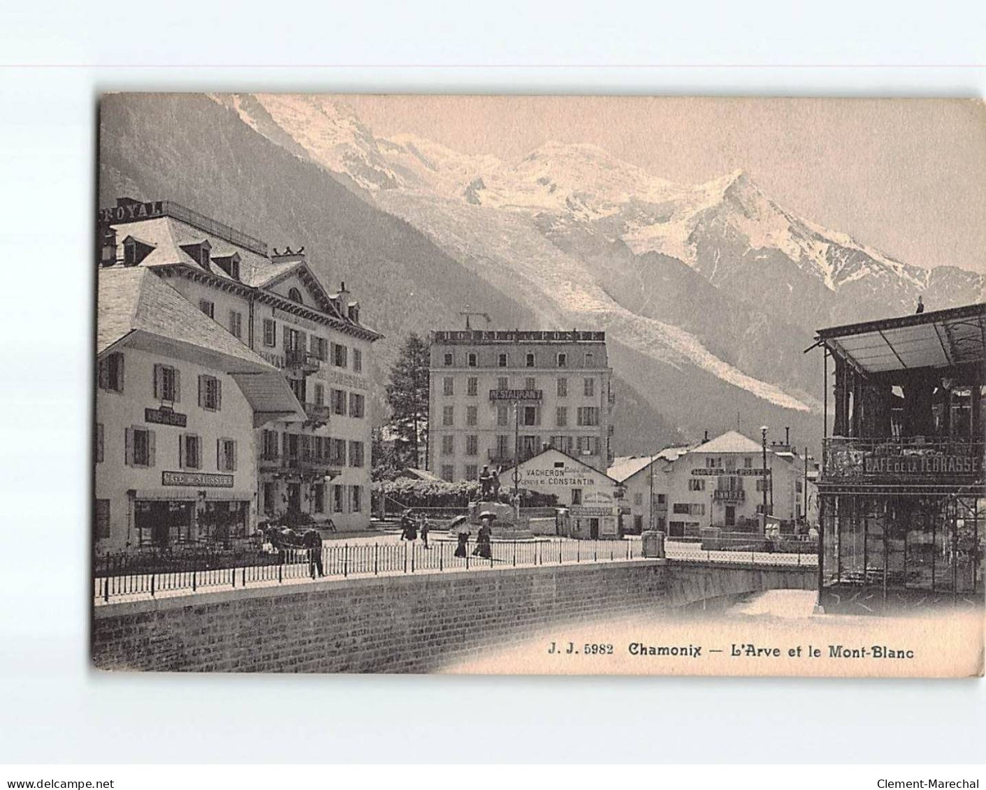 CHAMONIX : L'Arve Et Le Mont-Blanc - état - Chamonix-Mont-Blanc