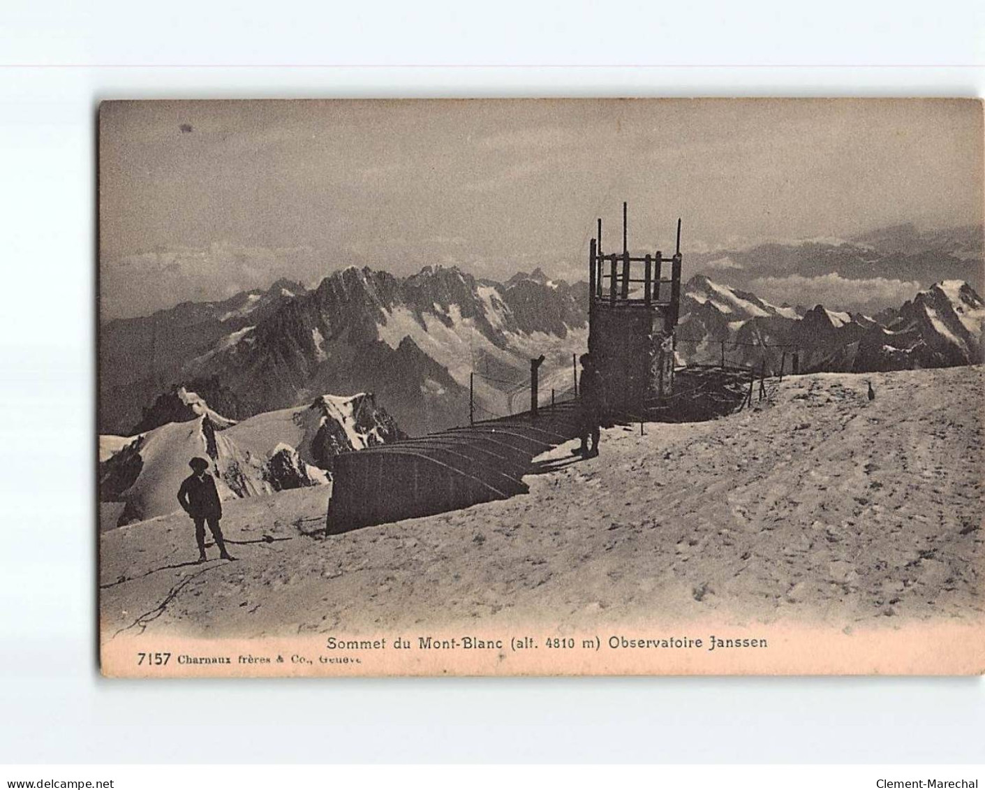Sommet Du Mont-Blanc, Observatoire Janssen - Très Bon état - Other & Unclassified