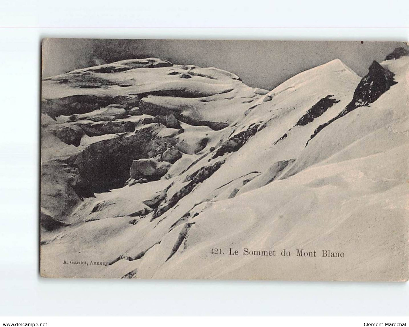 Le Sommet Du Mont-Blanc - état - Other & Unclassified