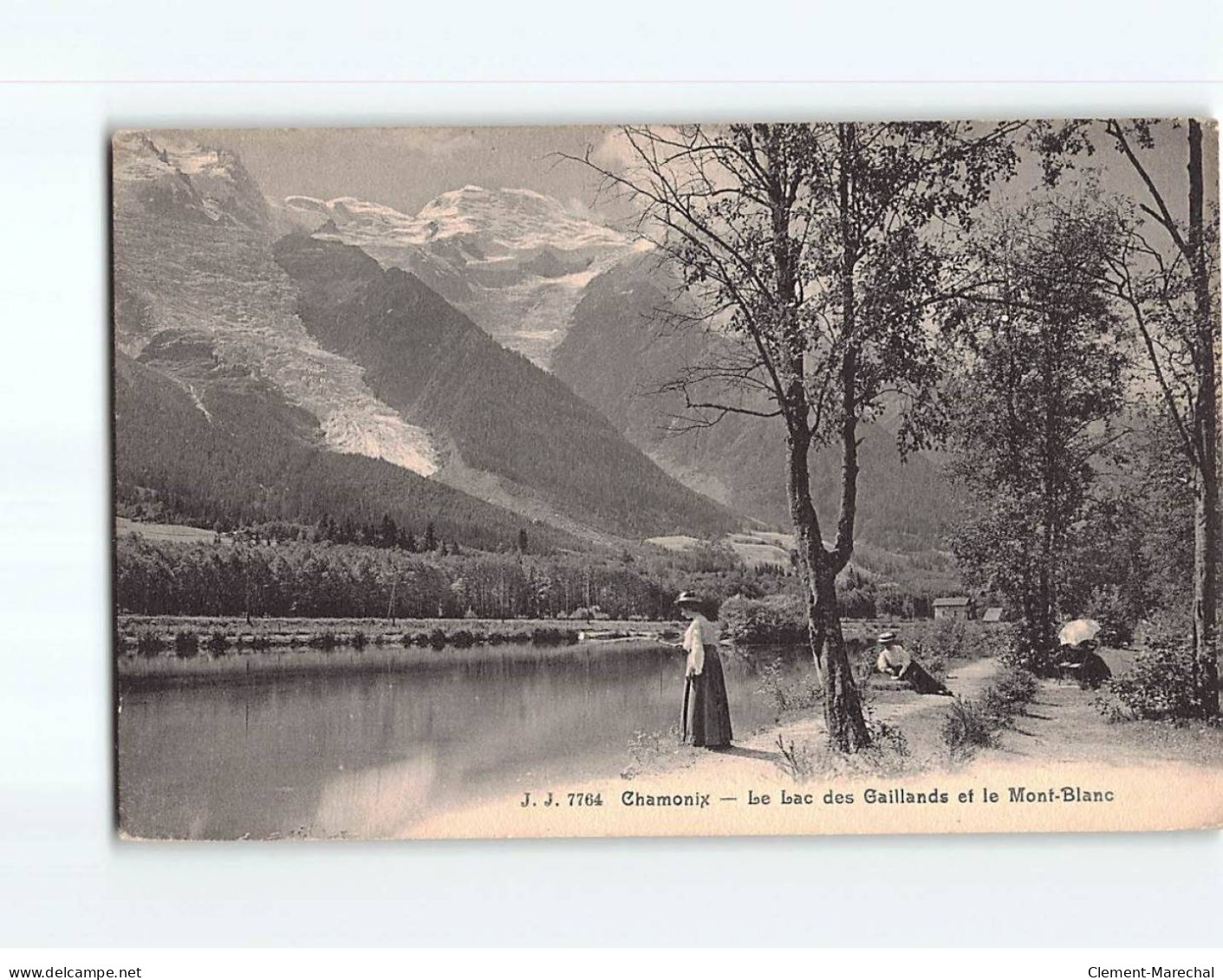 CHAMONIX : Le Lac Des Gaillands Et Le Mont-Blanc - état - Chamonix-Mont-Blanc
