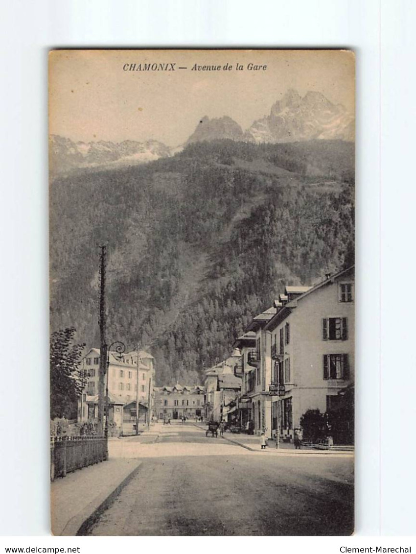 CHAMONIX : Avenue De La Gare - Très Bon état - Chamonix-Mont-Blanc