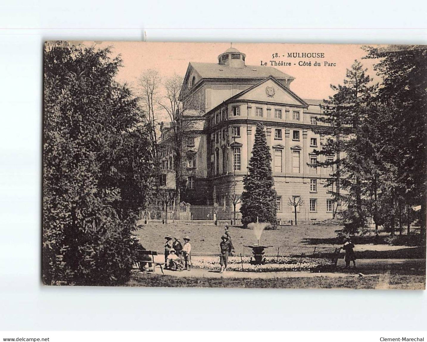 MULHOUSE : Le Théâtre, Côté, Du Parc - Très Bon état - Mulhouse