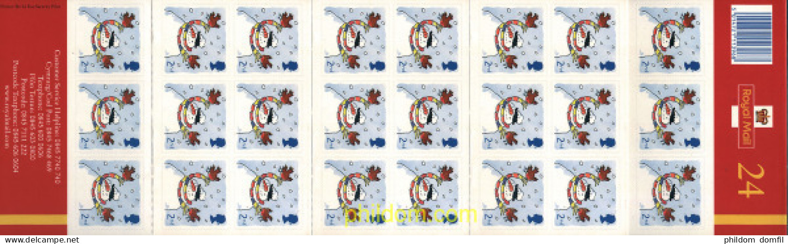 1818 MNH GRAN BRETAÑA 2001 NAVIDAD - Sonstige & Ohne Zuordnung