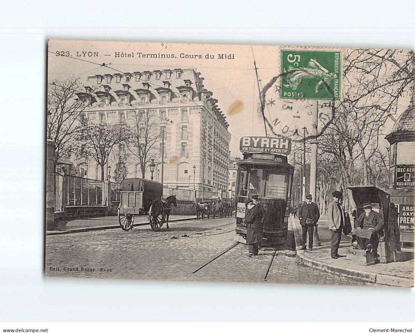 LYON : Hôtel Terminus, Cours Du Midi - Très Bon état - Other & Unclassified