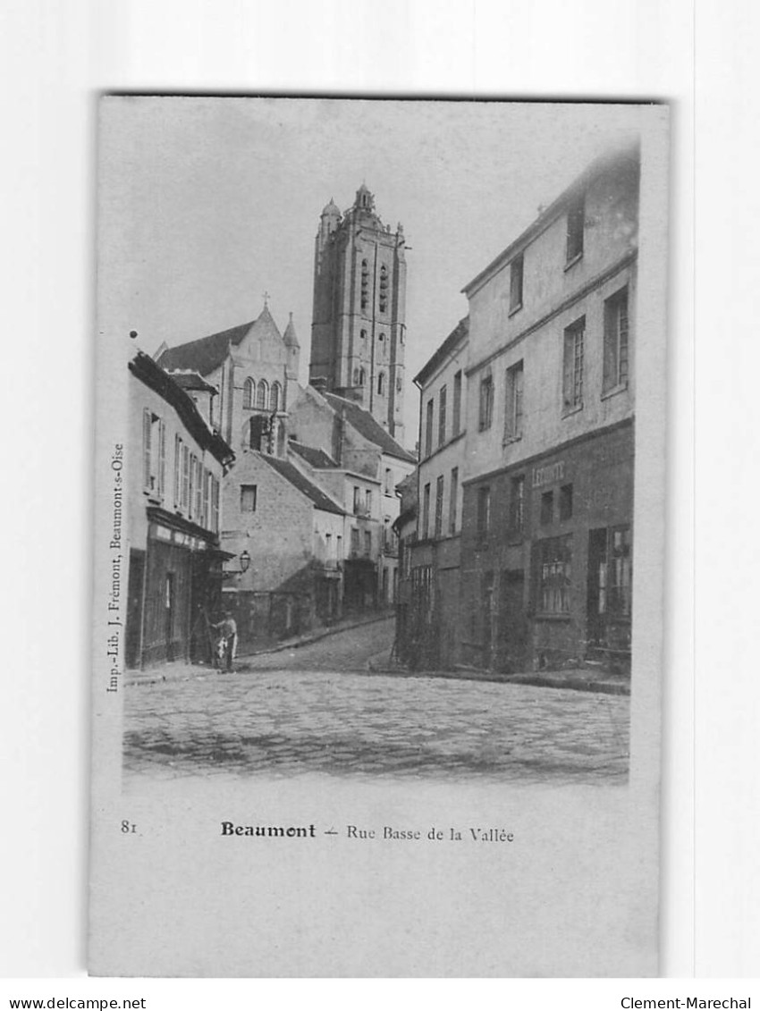 BEAUMONT : Rue Basse De La Vallée - Très Bon état - Sonstige & Ohne Zuordnung