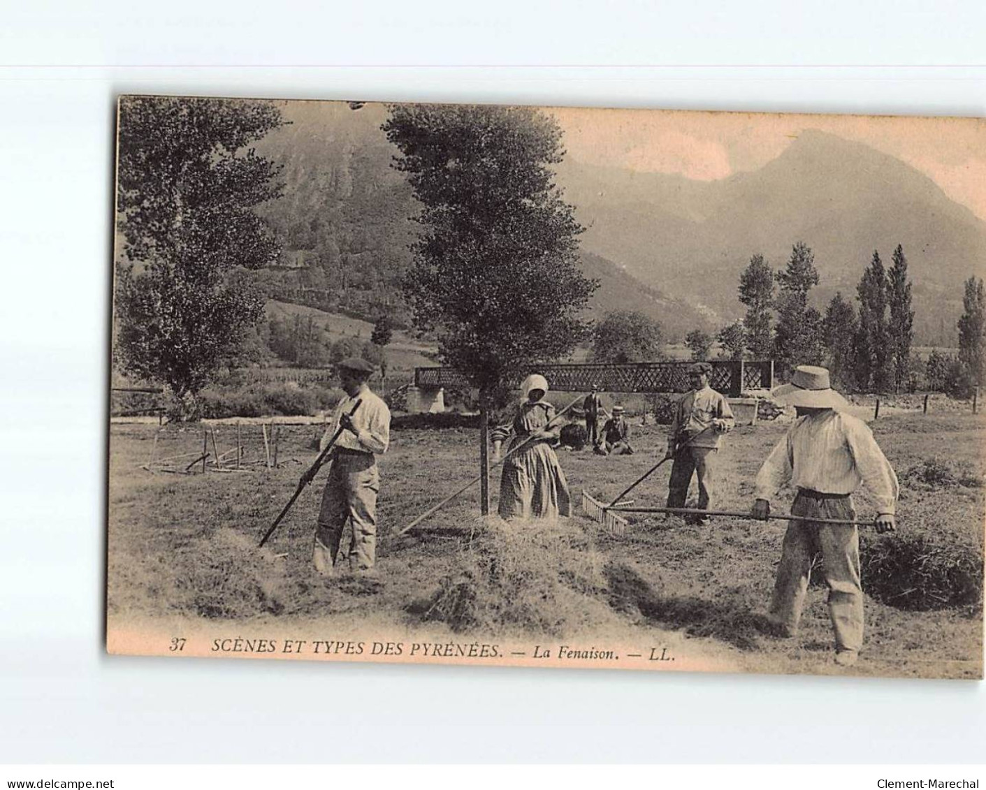 Scènes Des Pyrénées, La Fenaison - Très Bon état - Other & Unclassified