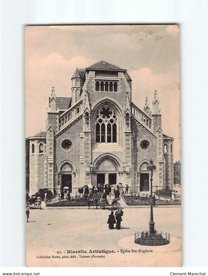 BIARRITZ : Eglise Sainte-Eugénie - état - Biarritz