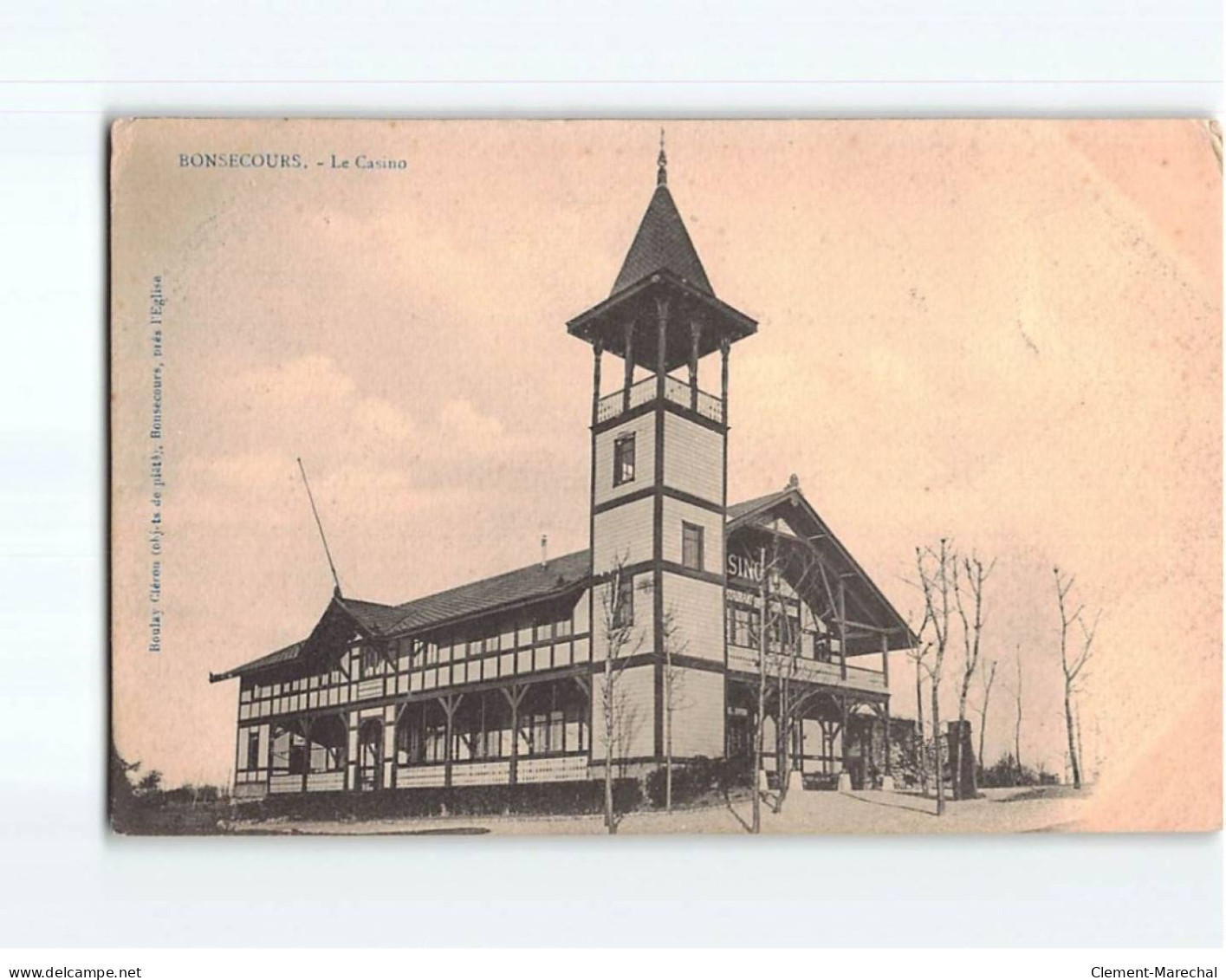 BONSECOURS : Le Casino - état - Bonsecours