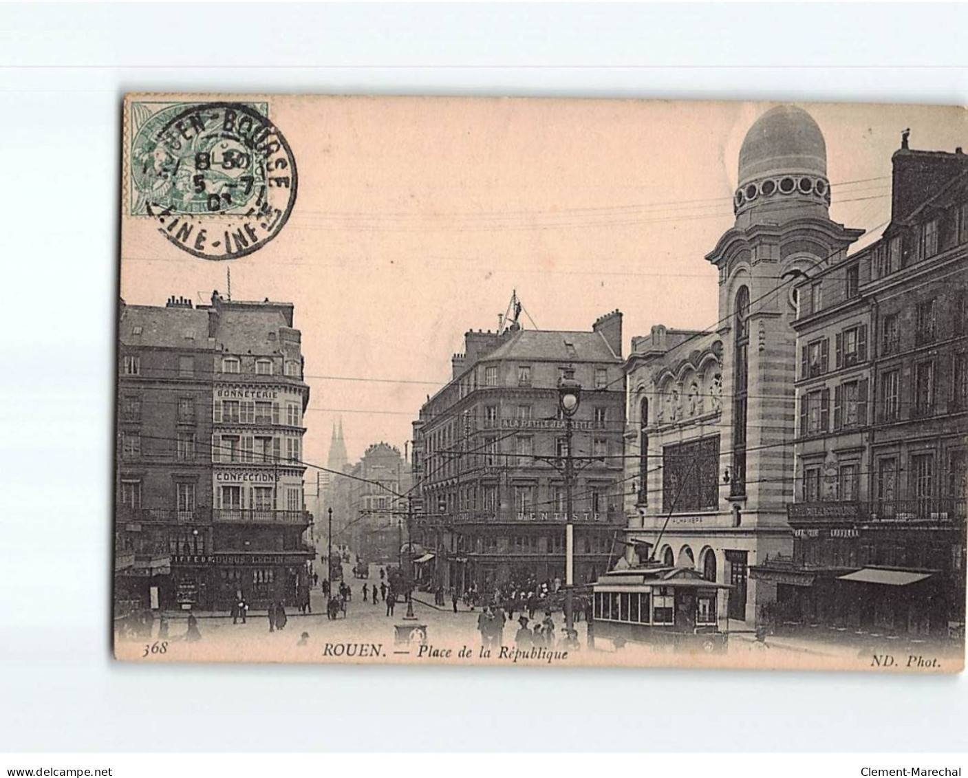 ROUEN : Place De La République - état - Rouen