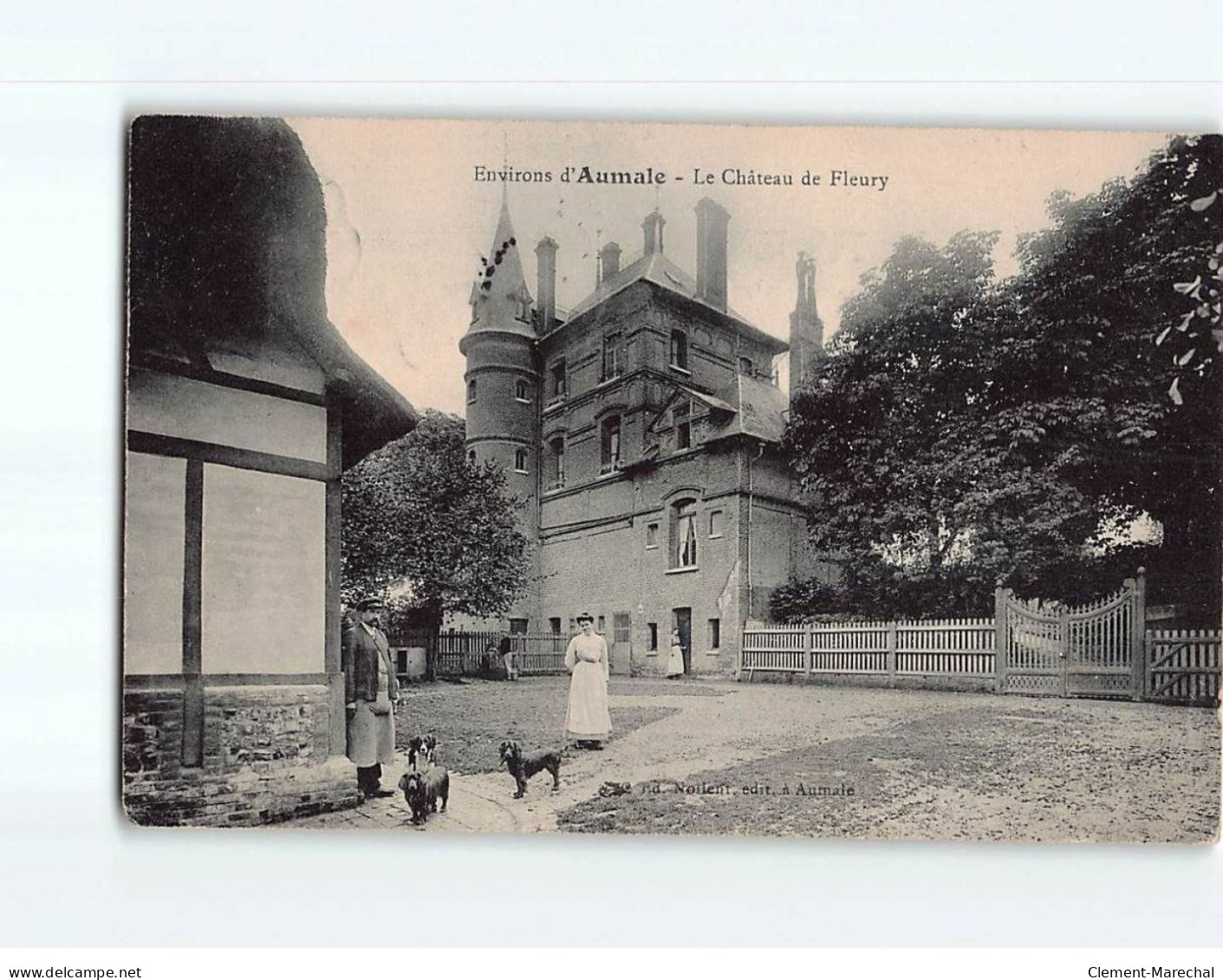 Le Château De Fleury, Environs D'AUMALE - état - Autres & Non Classés