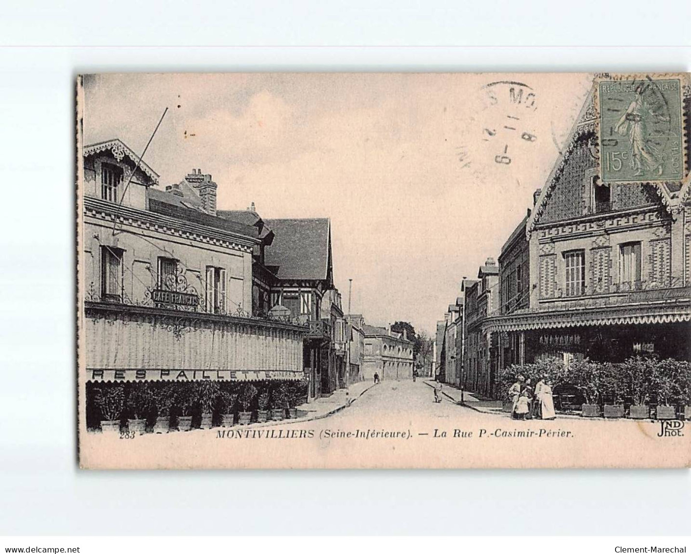 MONTIVILLIERS : La Rue P. Casimir Périer - Très Bon état - Montivilliers