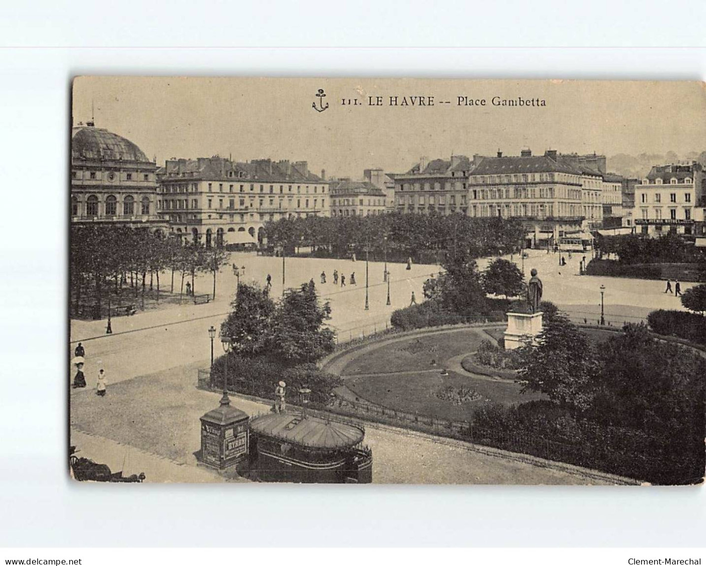 LE HAVRE : Place Gambetta - état - Zonder Classificatie