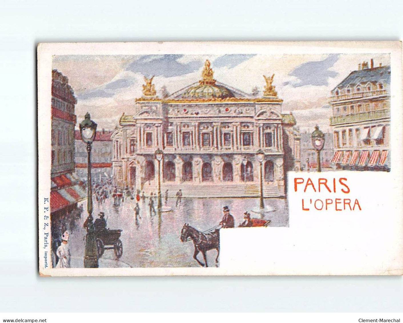 PARIS : L'Opéra - Très Bon état - District 09