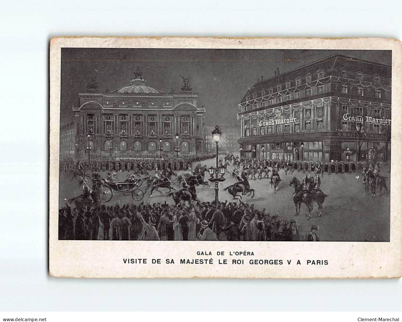 PARIS : Gala De L'Opéra, Visite De Sa Majesté Le Roi Georges V à Paris - état - Arrondissement: 09