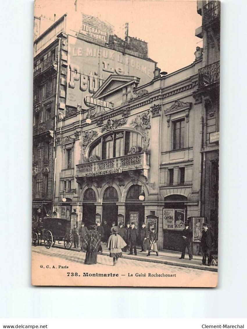 PARIS : Montmartre, La Gaité Rochechouart - Très Bon état - District 18