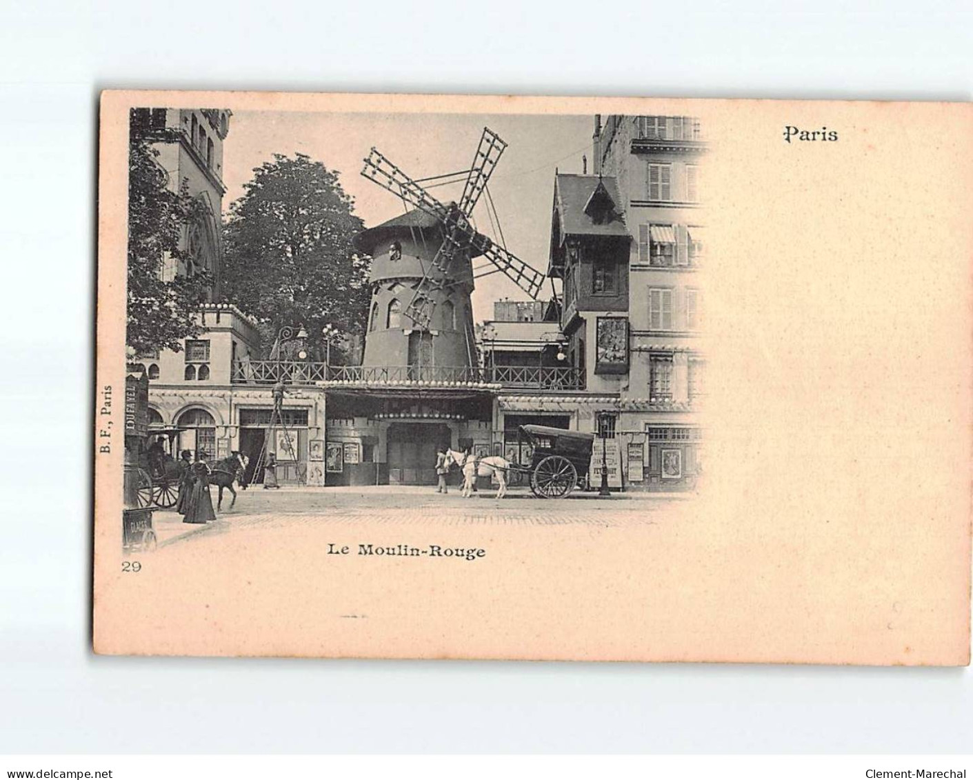 PARIS : Le Moulin Rouge - Très Bon état - Arrondissement: 18