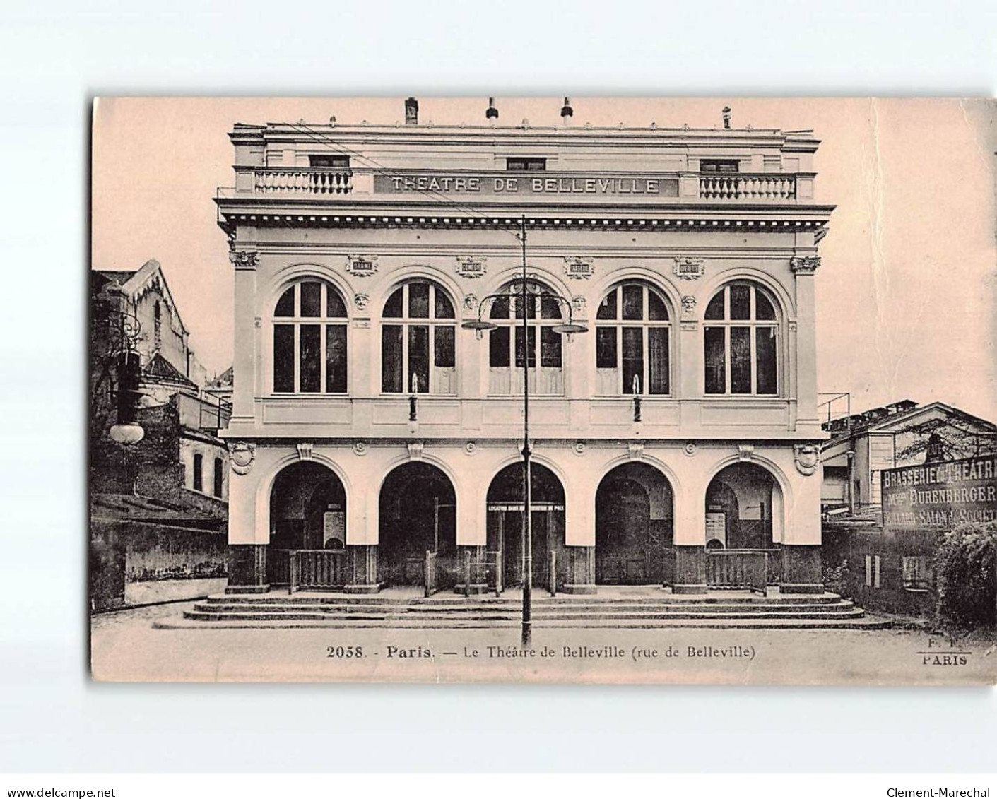 PARIS : Théâtre De Belleville - état - Distretto: 11