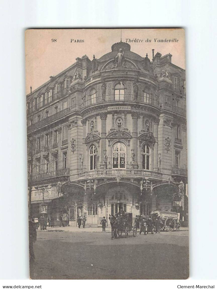 PARIS : Théâtre Du Vaudeville - état - Paris (01)