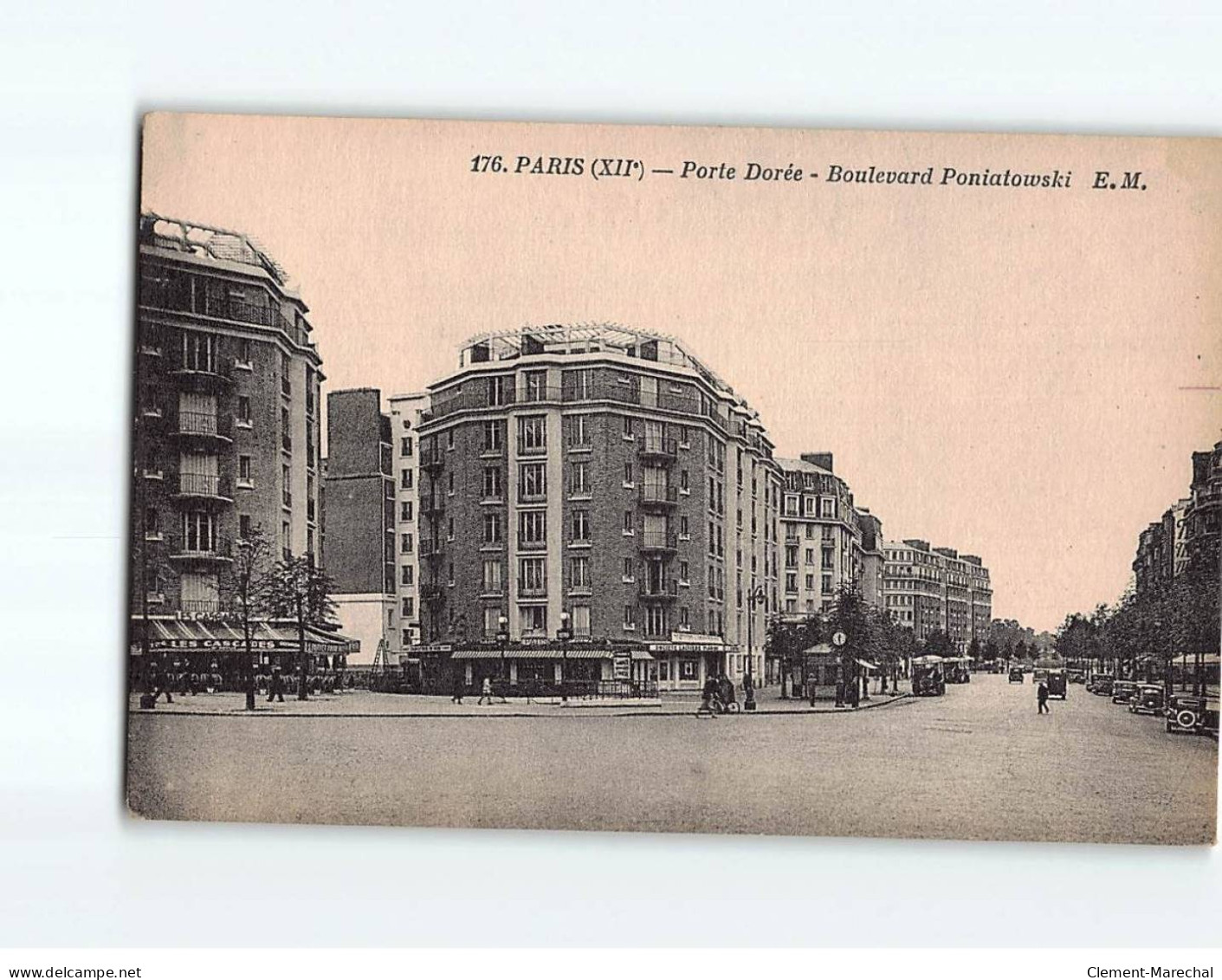 PARIS : Porte Dorée, Boulevard Poniatowski - état - District 12