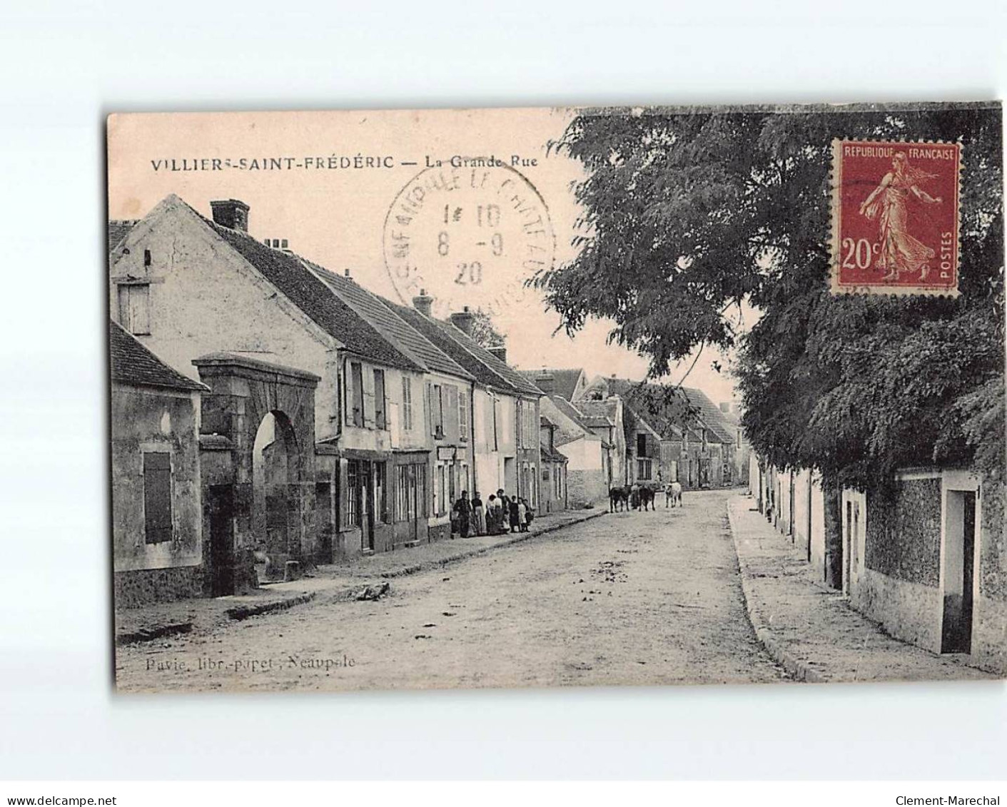 VILLIERS SAINT FREDERIC : La Grande Rue - état - Andere & Zonder Classificatie