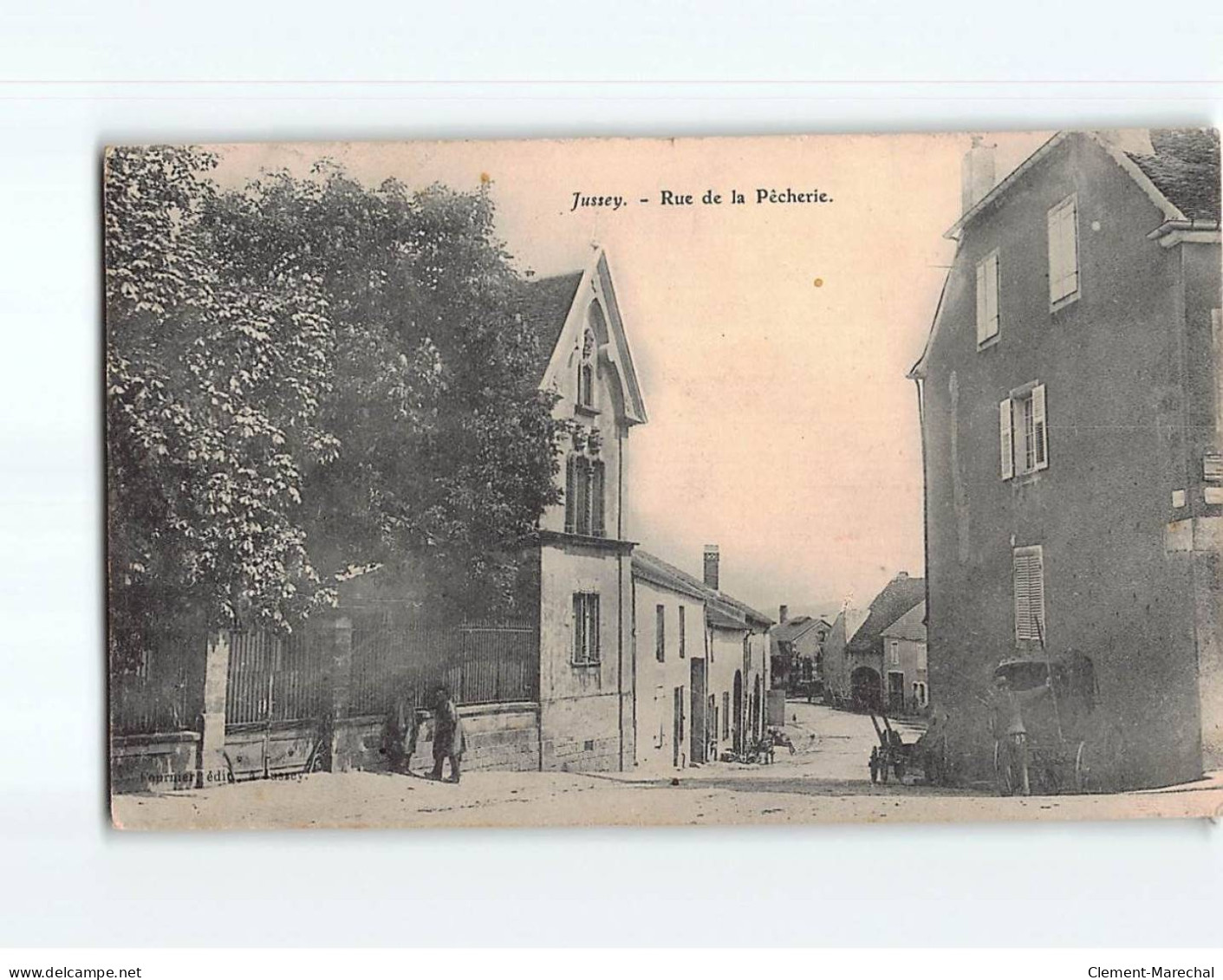 JUSSEY : Rue De La Pêcherie - état - Jussey