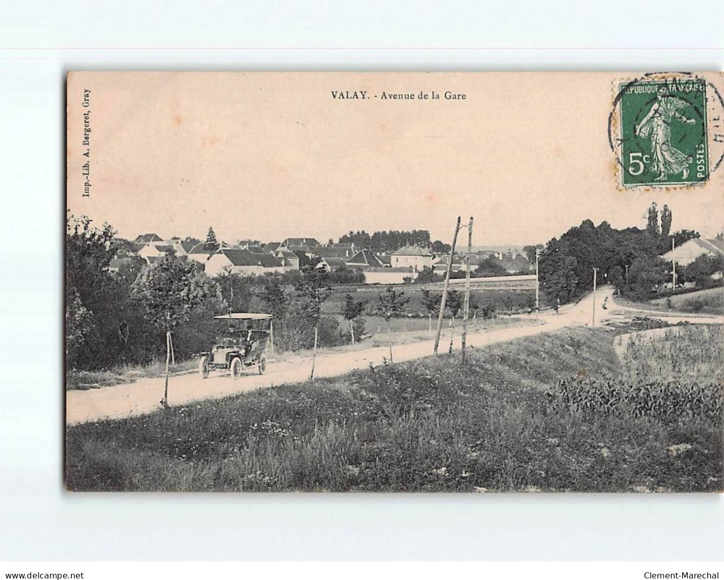 VALAY : Avenue De La Gare - état - Sonstige & Ohne Zuordnung