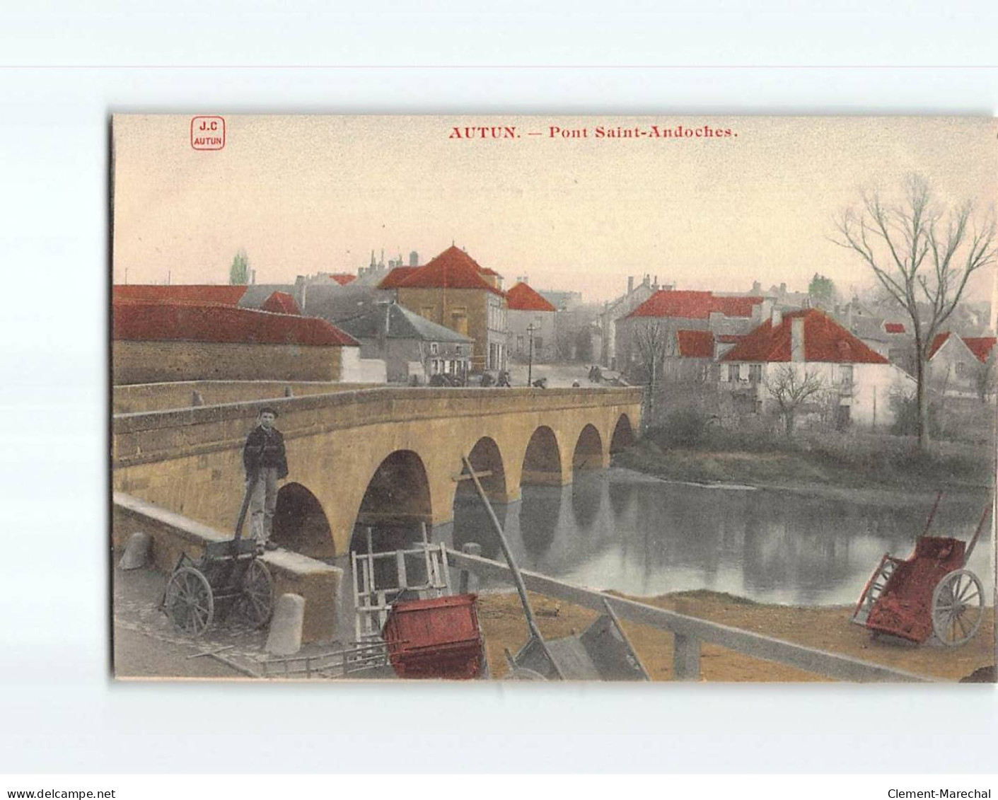AUTUN : Pont Saint-Andoches - Très Bon état - Autun