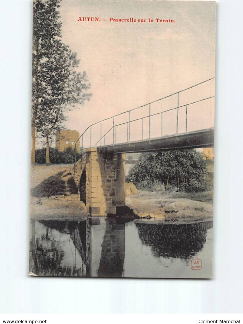 AUTUN : Passerelle Sur Le Terrain - Très Bon état - Autun