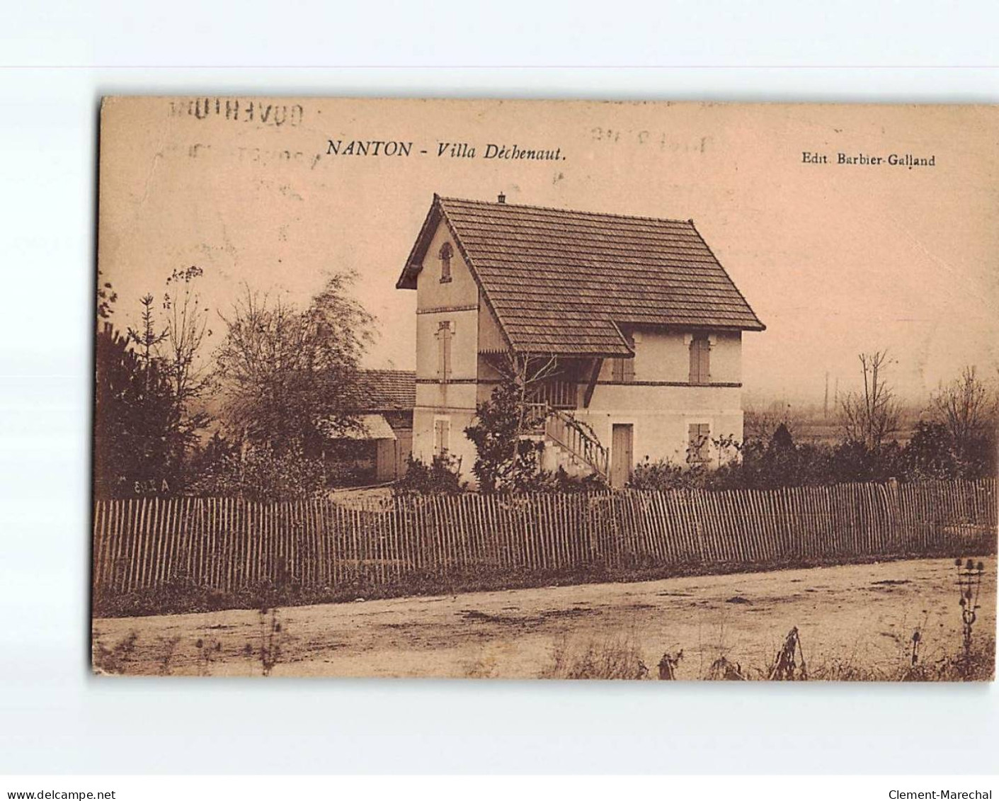 NANTON : Villa Déchenaut - état - Andere & Zonder Classificatie