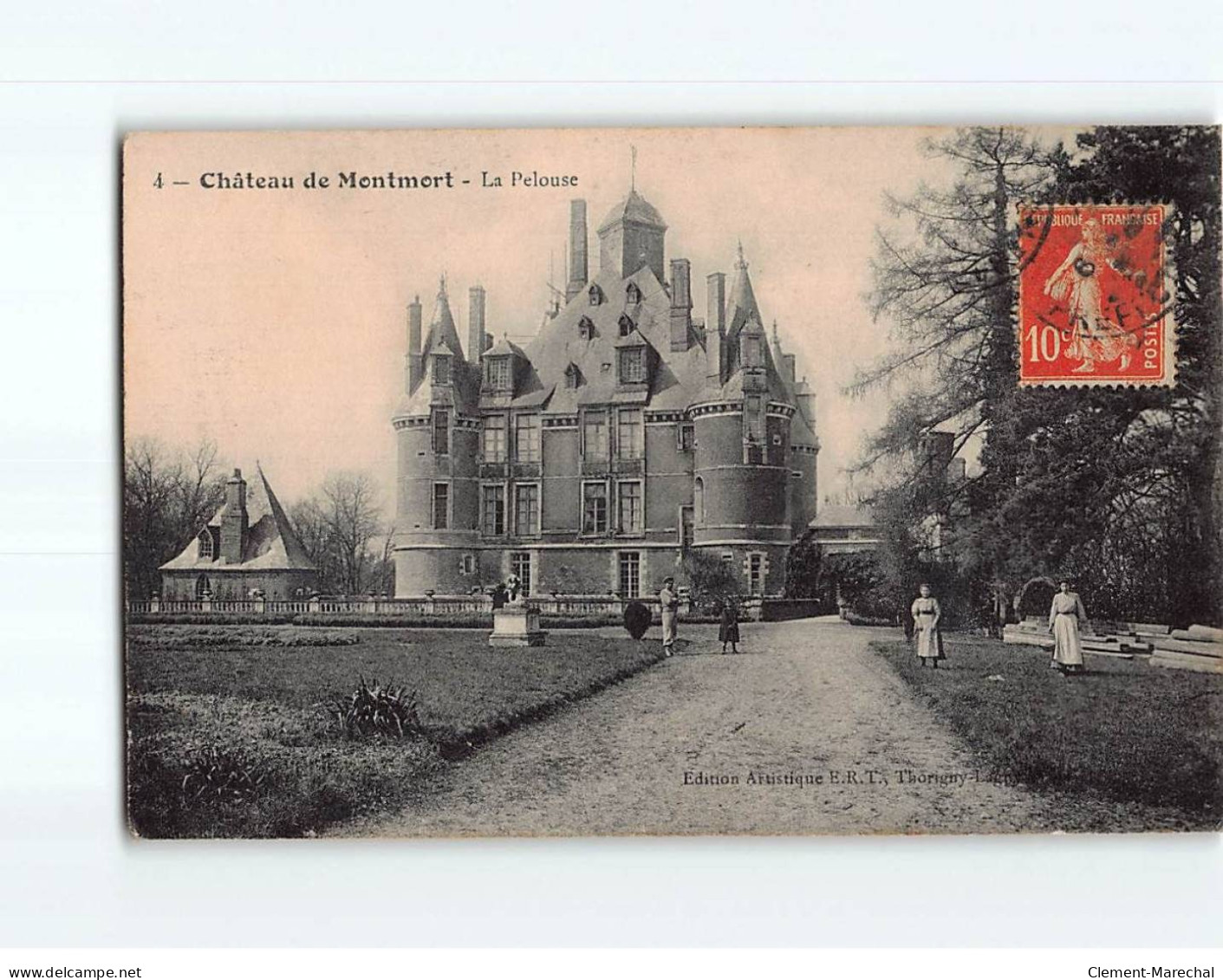 Château De Montmort, La Pelouse - Très Bon état - Autres & Non Classés