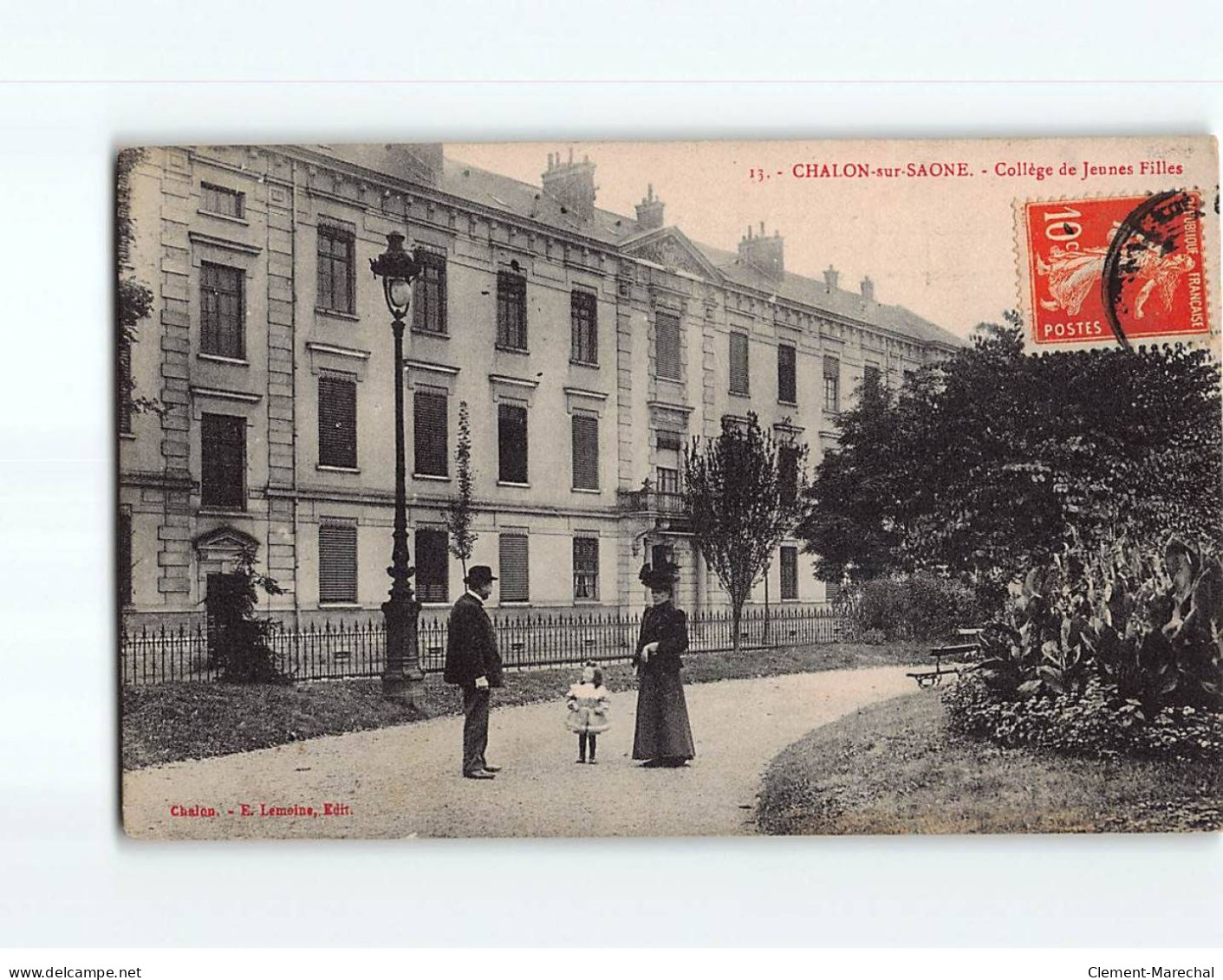 CHALON SUR SAONE : Collège De Jeunes Filles - état - Chalon Sur Saone