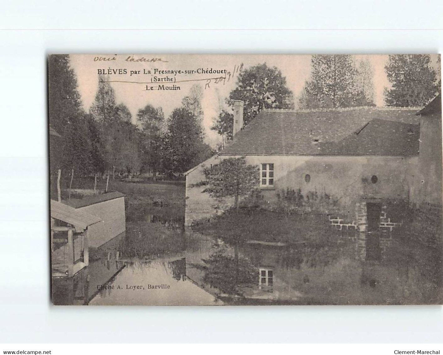 BLEVES, Par La Fresnay-sur-Chédouet, Le Moulin - Très Bon état - Other & Unclassified