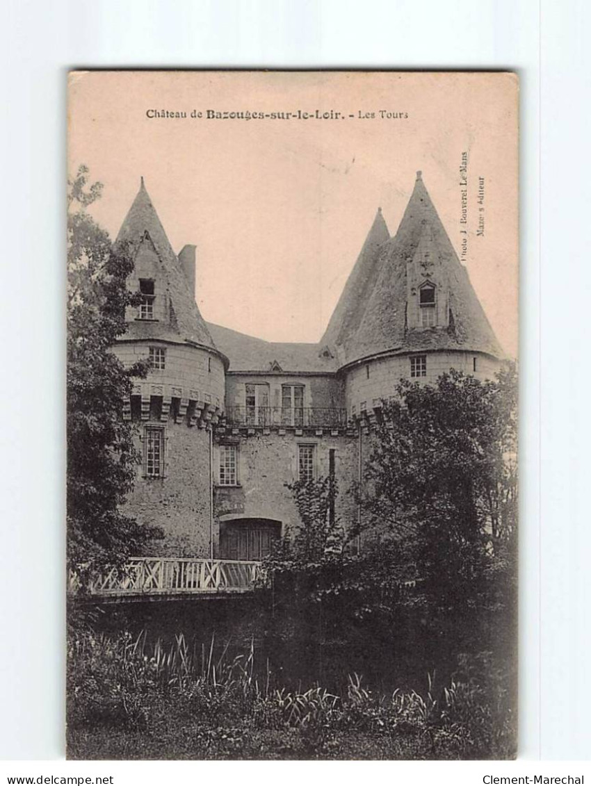 Château De Bazouges Sur Le Loir - état - Andere & Zonder Classificatie