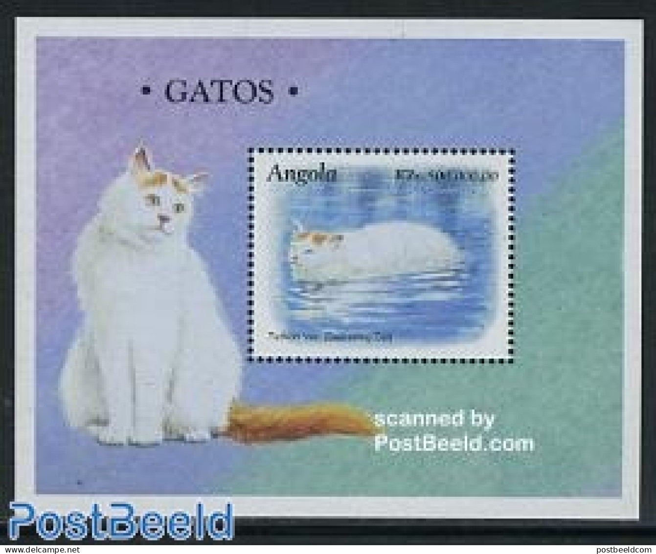 Angola 1998 Cats S/s, Mint NH, Nature - Cats - Angola