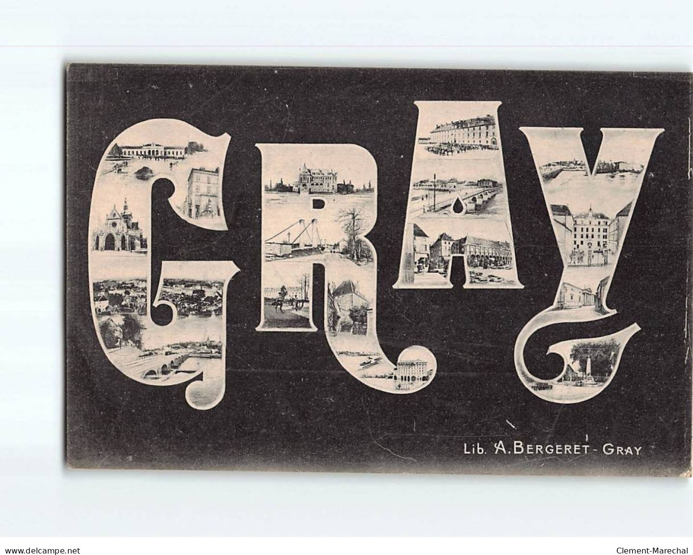 GRAY : Carte Souvenir - état - Other & Unclassified