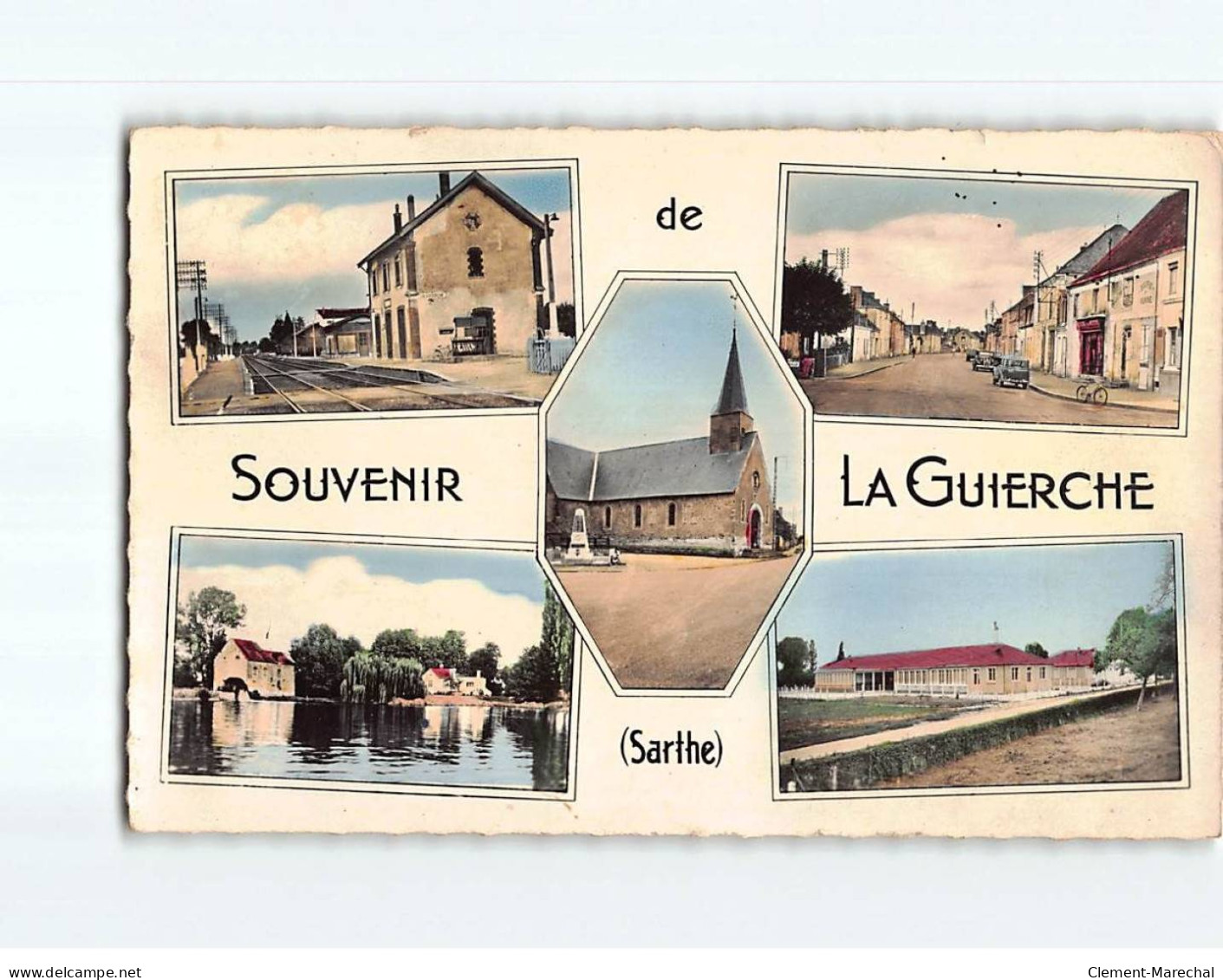 LA GUIERCHE : Carte Souvenir - Très Bon état - Other & Unclassified