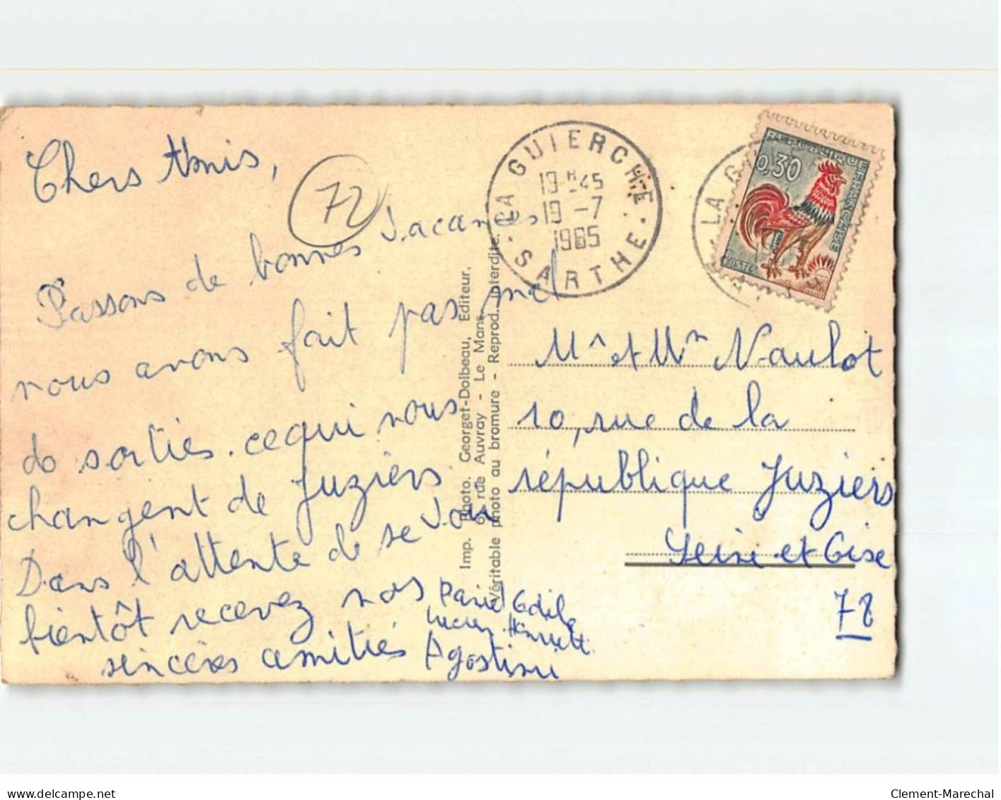 LA GUIERCHE : Carte Souvenir - Très Bon état - Other & Unclassified