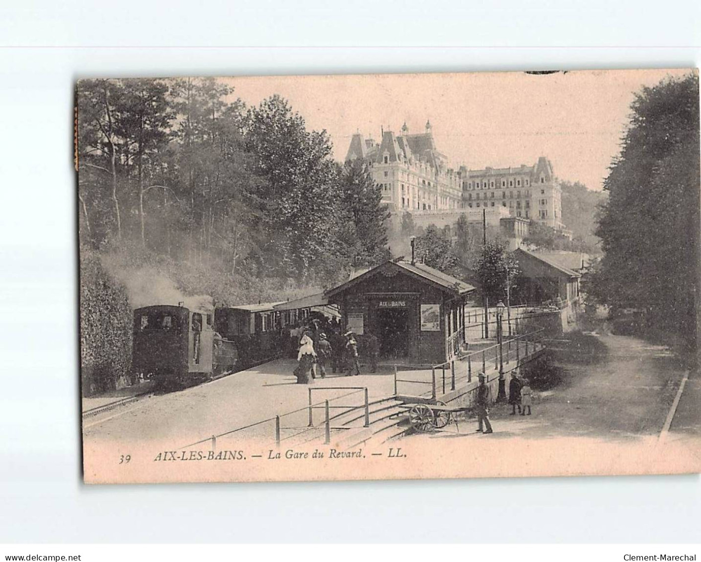 AIX LES BAINS : La Gare Du Revard - Très Bon état - Aix Les Bains