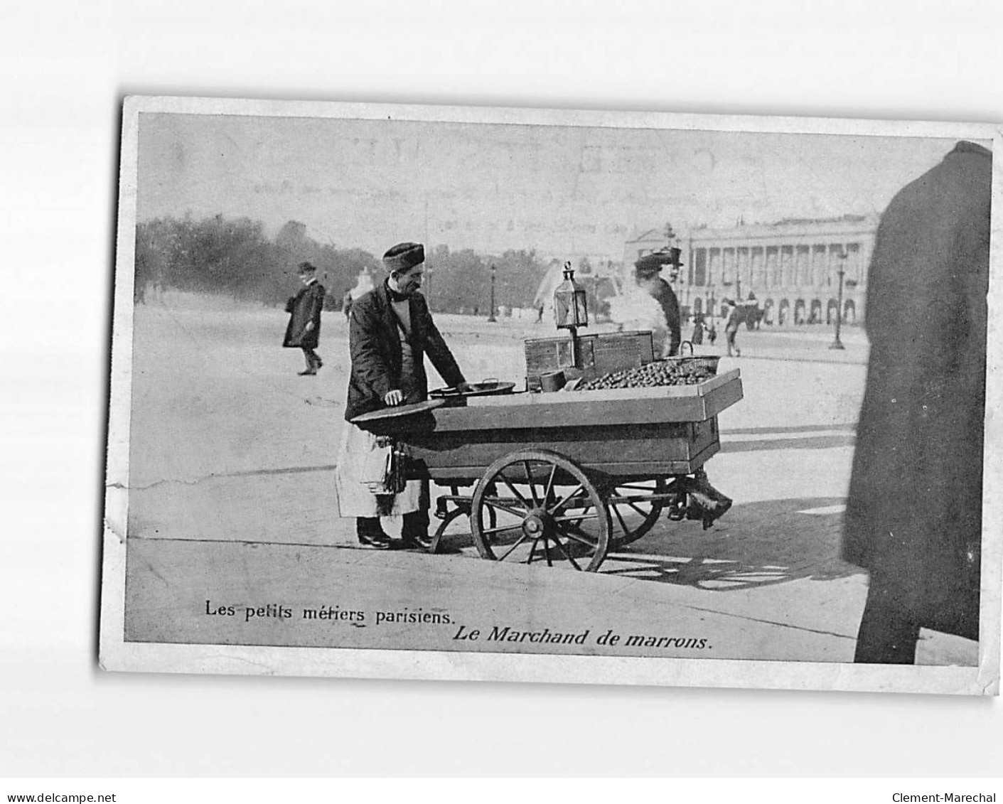 PARIS : Les Petits Métiers, Le Marchand De Marrons - état - Artigianato Di Parigi